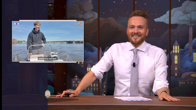 Hugo bij Arjen Lubach